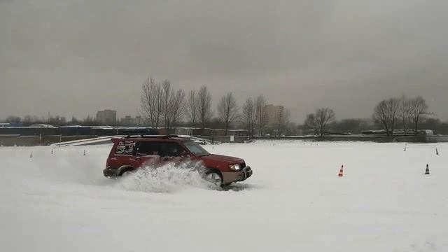 Тренировка. Subaru, снег, квасота смотреть онлайн