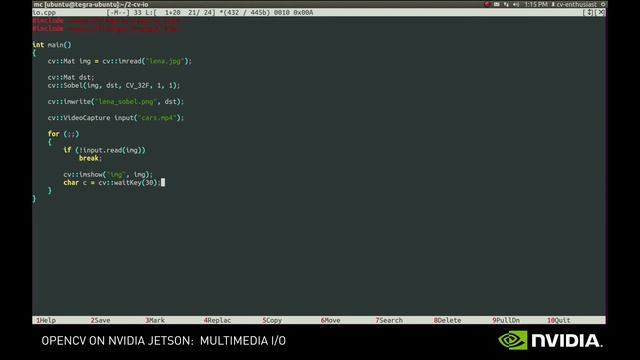 NVIDIA Jetson OpenCV Tutorials - Episode 2 смотреть онлайн