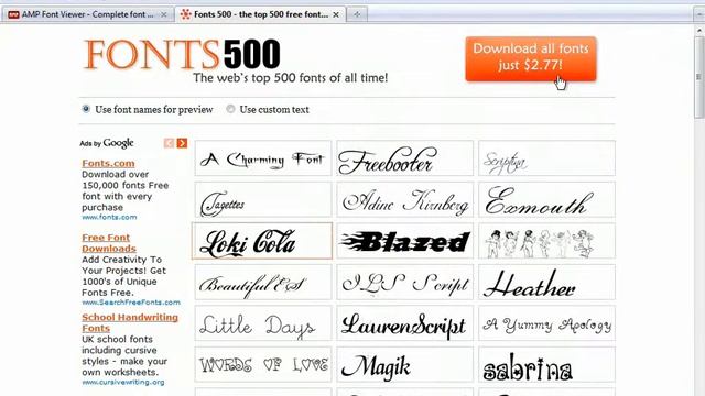 Manage your fonts with AMP Font Viewer смотреть онлайн