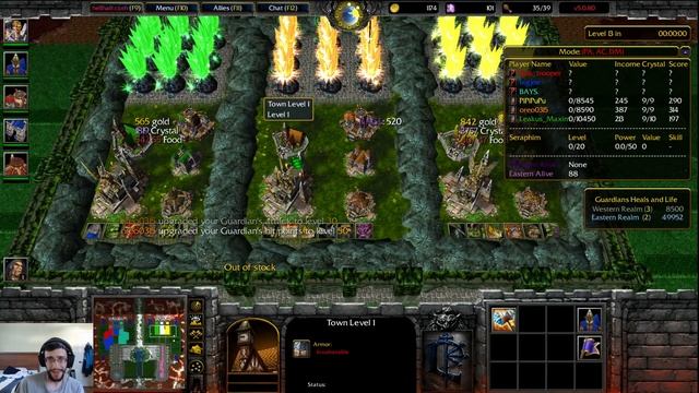 Warcraft 3 Classic: HellHalt TD Competitive #97 - The RNG In This Game is UNREAL! смотреть онлайн