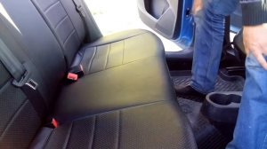 Как снять задний диван шкода рапид (показываю)