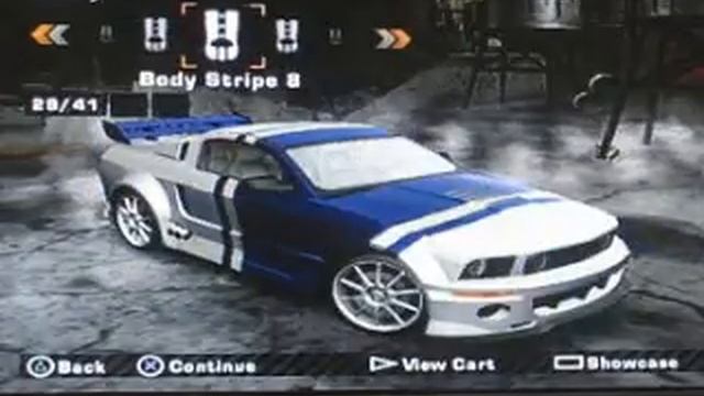 NFS Most Wanted Tuning Ford Mustang GT смотреть онлайн