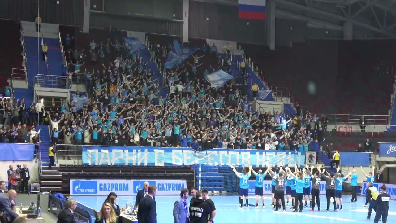 Игроки и фанаты после матча "Зенит"-"СКА-Минск" 29.02.2024 смотреть онлайн