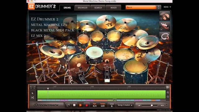 Toontrack Black Metal MIDI Pack Demo - Instrumental Early Black Metal Song (FREE DOWNLOAD) смотреть онлайн