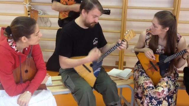 Цыганочка на Балалайке народного строя смотреть онлайн