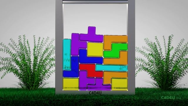 SOFTBODY TETRIS V10 ❤️ C4D4U