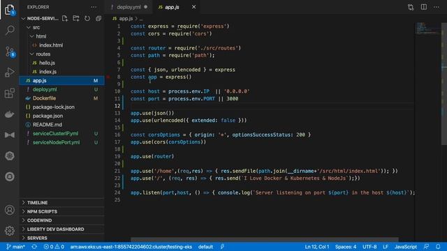 Tutorial - Elastic Kubernetes Service en AWS - con Docker y NodeJs (ESPAÑOL) смотреть онлайн