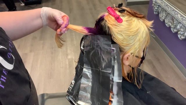 GALAXY HAIR | Bleach Out + FANTASY Color Melt смотреть онлайн