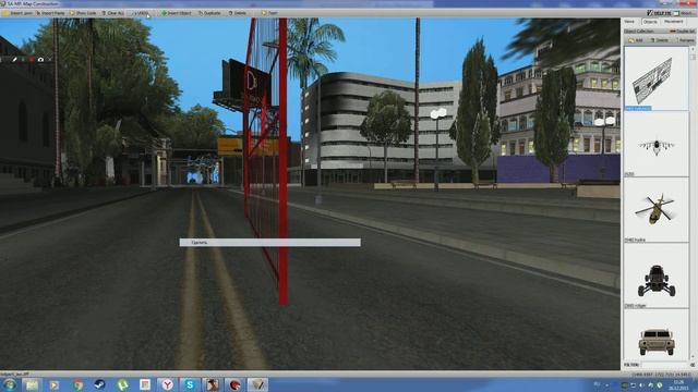 Как изменять карту в программе samp map constructor смотреть онлайн