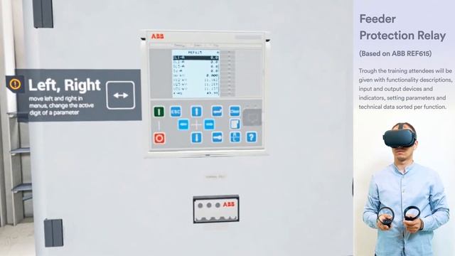Feeder Protection Relay VR Training (Based on ABB REF615) | Oculus Quest смотреть онлайн