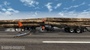 BeamNG Drive Insane Trucking Crashes #2 - Insanegaz