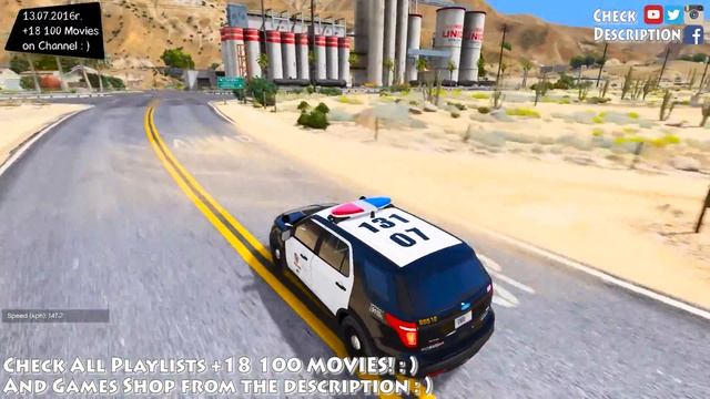 LAPD 2014 Ford Explorer Police Interceptor Utility - GTA V MOD | 2.7K / 1440p ! _REVIEW смотреть онлайн
