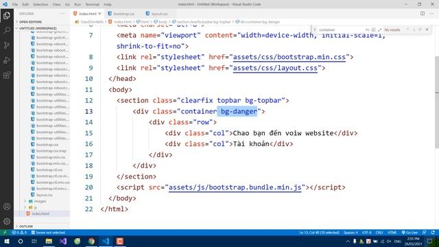 [Lập trình Web 2021]Hướng dẫn thiết kế giao diện Bootstrap 5.0 смотреть онлайн