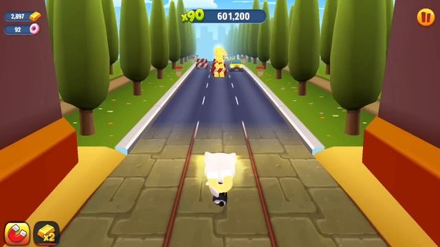 Talking Tom Gold Run - Agent Angela's Night Chase vs Raccoon Boss | Full Screen Game смотреть онлайн