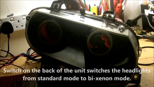 Rover 75 MG ZT MKII Black Edition Bi-Xenon headlights with DRL halo rings смотреть онлайн