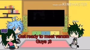 Mha react to marvel VENOM trailer gacha life (original)