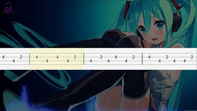 IEVAN POLKKA - Hatsune Miku [Bass Tabs Tutorial] смотреть онлайн
