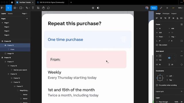 The Ultimate Guide to Figma's Auto Layout: Design and Construct UI Components like a Pro in Figma! смотреть онлайн