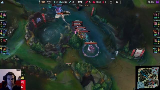 IG vs RNG Highlights Game 2 LPL Summer Season 2023 W2D3 Invictus Gaming vs Royal Never Give Up смотреть онлайн