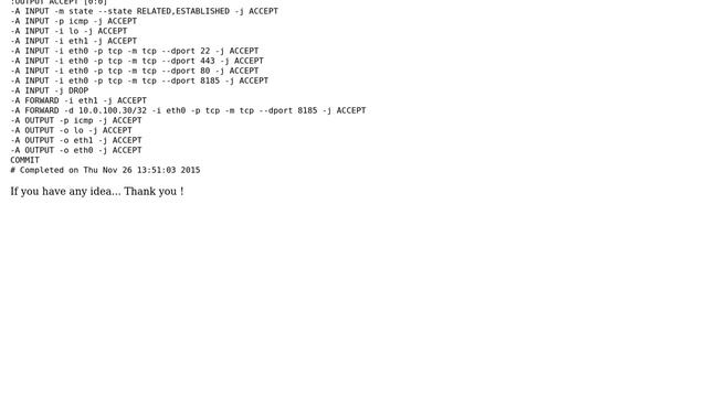 Ubuntu: iptables block port from local network смотреть онлайн