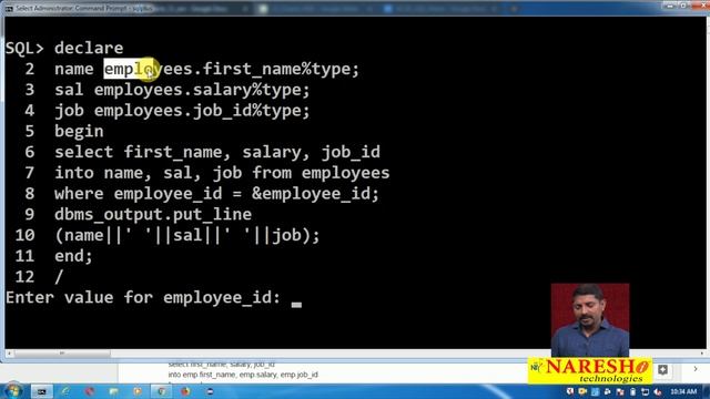 Oracle PL/SQL Tutorials | Oracle PL/SQL REF Data Type | Mr.Vaman Deshmukh смотреть онлайн