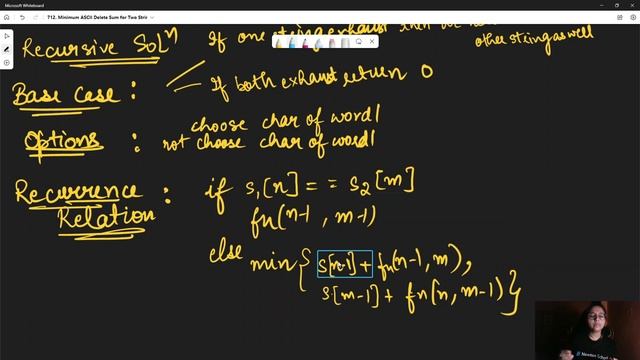 Minimum ASCII Delete Sum for Two Strings |Hard | CPP | recursive+ memoised+bottomup DP смотреть онлайн