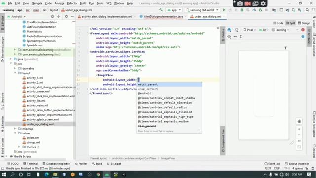 Custom Dialog in Android Studio смотреть онлайн