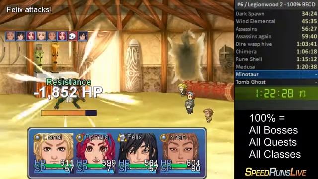 Legionwood 2 100% speedrun (Best Ending, Casual Difficulty) - 6 / 10 смотреть онлайн