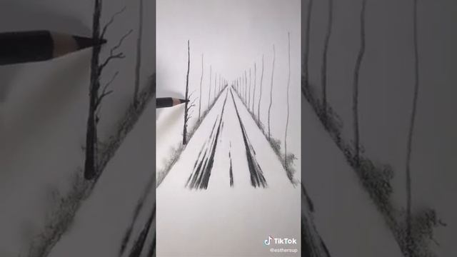 Как нарисовать дорогу смотреть онлайн