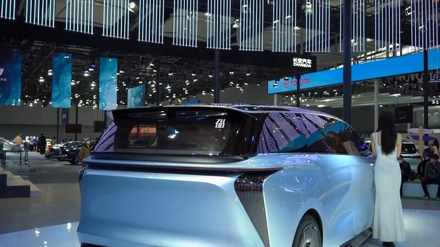 Forthing flagship MPV concept car Appearance video (details) смотреть онлайн