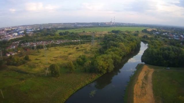 Мордовия. Саранск. Экопарк(Химмаш) во время рассвета. Место впадения р.Тавла в р. Инсар. смотреть онлайн