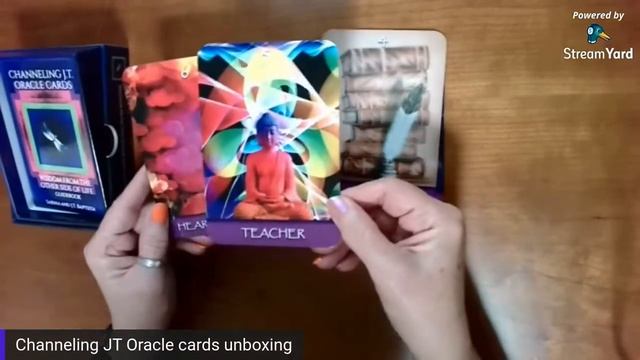 Channeling JT Oracle Cards unboxing смотреть онлайн