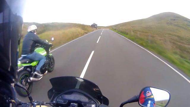 Isle of man Gooseneck to creg on a honda hornet 600 смотреть онлайн