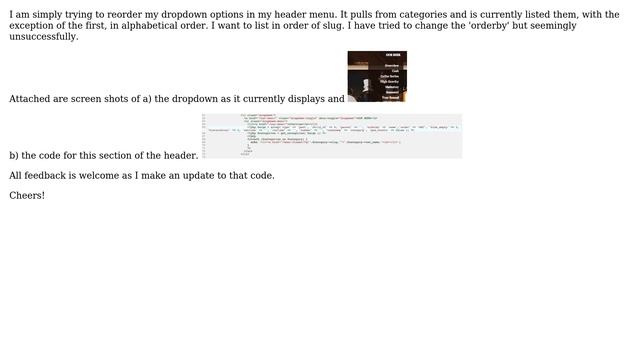 Wordpress: Ordering categories by slug vs. name (2 Solutions!!) смотреть онлайн