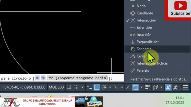 ?AutoCAD Intermedio - Ejercicio 21| Dibujo piezas Industriales, arcos, círculos, etc. смотреть онлайн