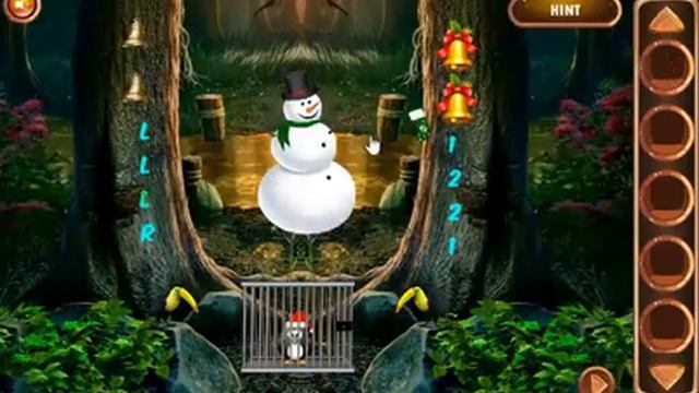 Christmas Penguin Escape Walkthrough [8BGames] смотреть онлайн