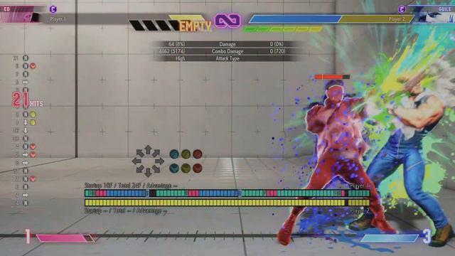 Street Fighter 6: EVEN HARDER Ed Double SA2 Combo смотреть онлайн