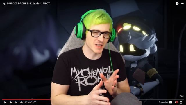 I finally watch MURDER DRONES and i was not prepared (Episode 1 Reaction) смотреть онлайн