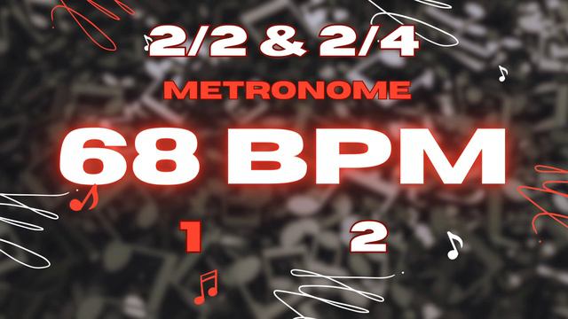 68 BPM - 2/2 & 2/4 Metronome смотреть онлайн
