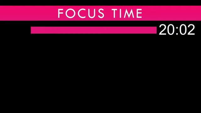 Pomodoro Timer | 2 Hours | Black Screen | Ticking Clock ? смотреть онлайн