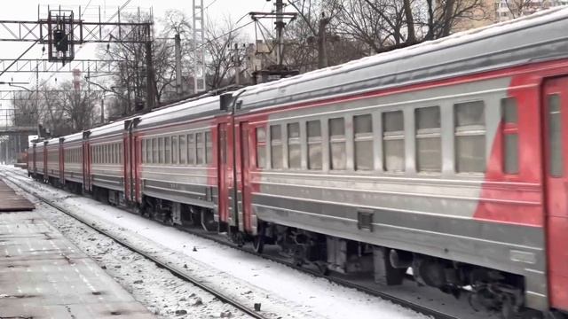 Подвижной состав на Московской железной дороге. #поезда #мцк #мцд смотреть онлайн