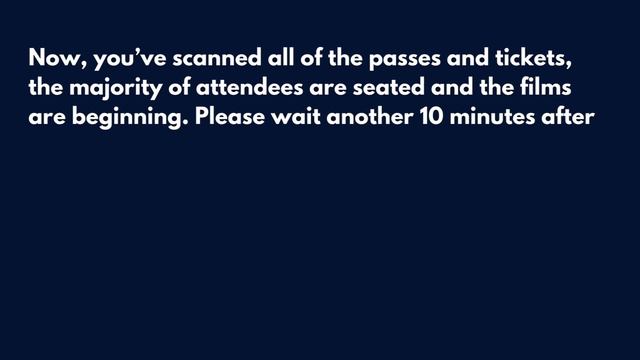 2024 Wild and Scenic Film Festival Pass Checker and Usher Training, Part 2 смотреть онлайн