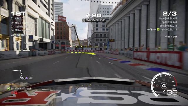 Grid Legends | San Francisco | Chevrolet Camaro GT4.R | USA | Grand Prix Circuit | 5.26 km | смотреть онлайн