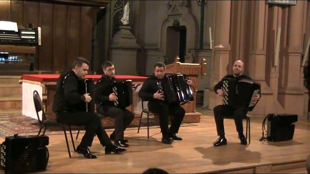 КВАРТЕТ БАЯНИСТОВ, W. A. Mozart Fantasie f moll KV 608, AKKO Quartet смотреть онлайн