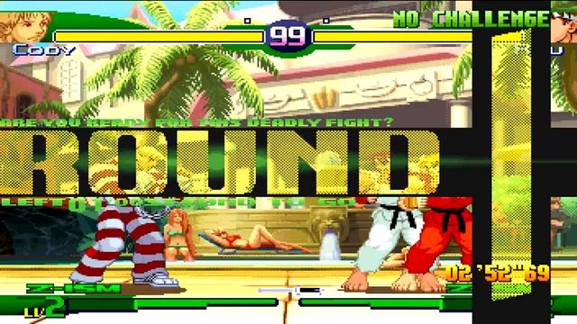 Street Fighter Zero 3 - Reverse Dramatic Battle ~ Cody【TAS】 смотреть онлайн