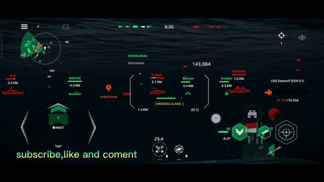 USS seawolf (ssn-21) GAMEPLAY смотреть онлайн