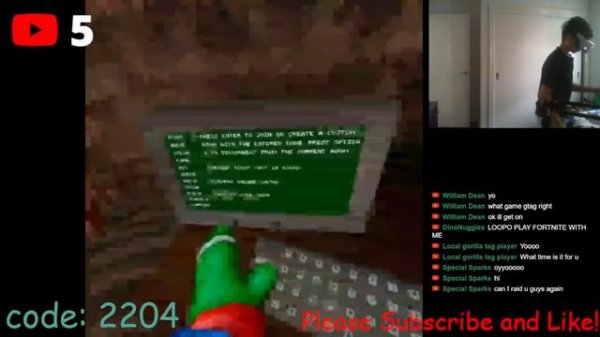 VR Games / Gorilla Tag w/ viewers live!