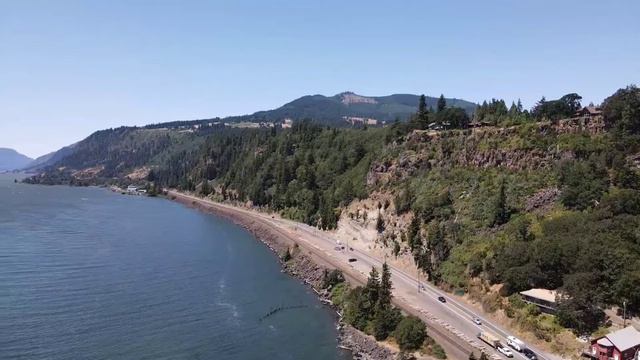 Река Колумбия, Columbia River, Between WA&OR. между Вашингтоном и Орегоном.