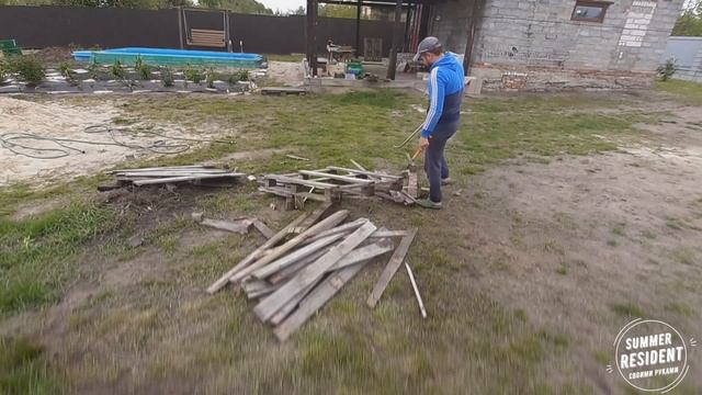 Умывальник из поддонов своими руками | Washbasin from pallets with your own hands. Summer Resident. смотреть онлайн