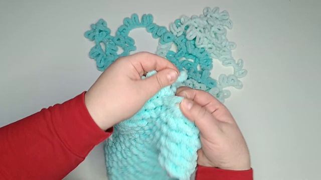 ?Вязание шапки Балаклава из Alize Puffy - продолжение - часть-2. Магия Творчества смотреть онлайн